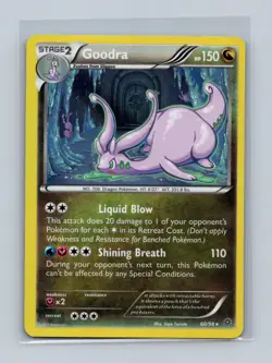 Goodra 60/98 Holo Rare Ancient Origins Pokemon Holo Lightly Played - Image 1