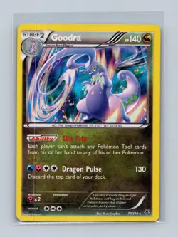 Goodra 77/119 Holo Rare Phantom Forces Pokemon Holo Lightly Played - Image 1