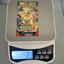 Pokemon Ascended hero’s potential god pack heaviest in my lot *MINI TIN PACK* - Image 2