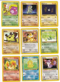 Pokemon Team Rocket COMPLETE SET Common Vintage WOTC 24 Card Lot MP-NM - Image 3