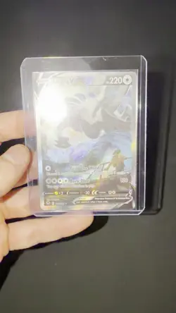 Lugia V Alt Art 186/195 Sword & Shield Silver Tempest Holo Card LP Pokemon TCG - Image 2