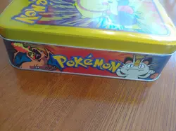 Flying Pikachu Topps Pokemon TV Animation Series 2 Tin EMPTY NO CARDS - Image 2
