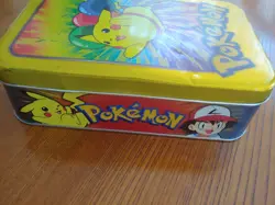 Flying Pikachu Topps Pokemon TV Animation Series 2 Tin EMPTY NO CARDS - Image 4