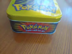 Flying Pikachu Topps Pokemon TV Animation Series 2 Tin EMPTY NO CARDS - Image 5