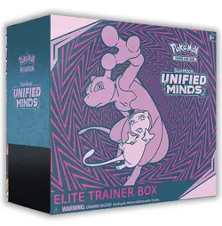 Pokemon TCG Sun & Moon Unified Minds Elite Trainer Box SEALED NEW ETB - Image 1