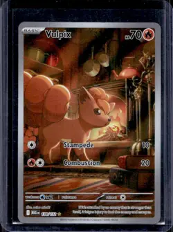2025 Pokemon Mega Evolution Vulpix Illustration Rare #138/132 - Image 1