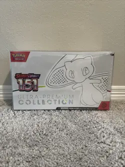 Pokemon SV 151 Ultra Premium Collection UPC Box Mew Ex Foil Metal TCG Booster 820650855412 - Image 1