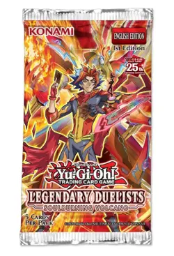 3X Yu-Gi-Oh Legendary Duelists Booster Packs Factory Sealed - Image 3