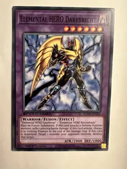 Yu-Gi-Oh! Speed Duel Elemental Hero Darkbright SGX1-ENA25 Duel Academy NM - Image 1