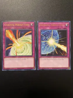 Storming/Drowning Mirror Force - MAGO-EN096 /En097 - Rare 1st Ed Yugioh - NM - Image 1