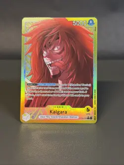 Kalgara Alt Art L Leader GOLD OP08-098 - Two Legends One Piece TCG English NM - Image 1