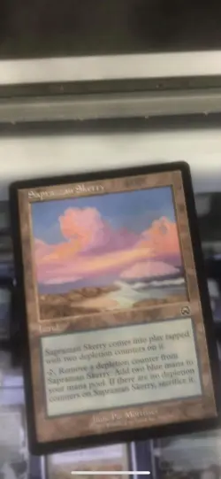 Saprazzan Skerry - MTG Mercadian Masques Card (328) Lighty Played Condition - Image 1