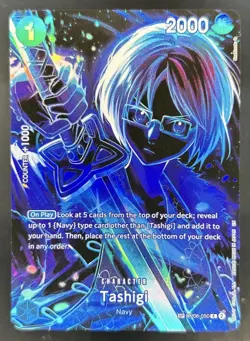 2025 One Piece Legacy of the Master Tashigi Special Alternate Art #OP06-050 - Image 1