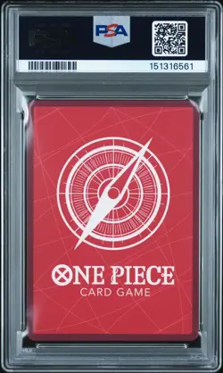 2023 ONE PIECE OP03-PILLARS OF STRENGTH ALTERNATE ART #040 NAMI PSA 10 - Image 2