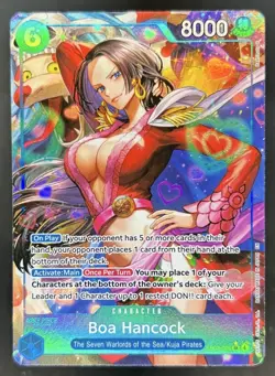 2026 One Piece Heroines Edition Boa Hancock Special Card Alt Art #EB03-026 - Image 1