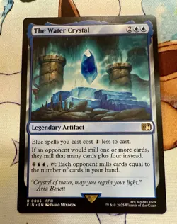 MTG - The Water Crystal - Rare Non Foil #85 R - Final Fantasy NM - Image 1