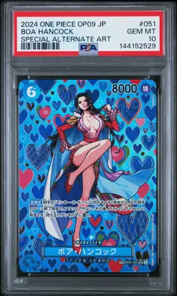 2024 ONE PIECE JPN OP09-EMPERORS IN THE NEW WORLD #051 BOA HANCOCK PSA 10 - Image 1