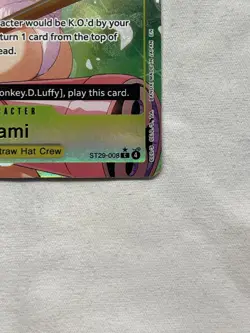 Nami (Full Art) ST29-008 Starter Deck 29: Egghead Foil One Piece TCG - Image 4