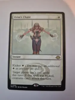 1x Orim's Chant Modern Horizons 3 - Magic MTG 0265 NM x1 - Image 1