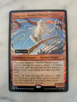 Ragavan, Nimble Pilferer serialized 095/500, NM, freshly packed - Image 1