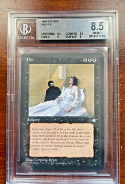 MTG Magic The Gathering Pox Ice Age BGS 8.5 Near Mint/Mint+ - Image 1