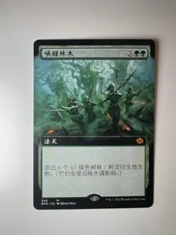 Awaken the woods - Borderless - Simplified Chinese - MTG BRO - NM - Image 1