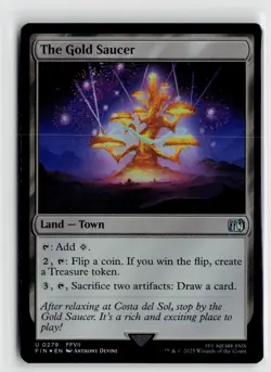 MTG Final Fantasy The Gold Saucer Foil x1 NM - Image 1