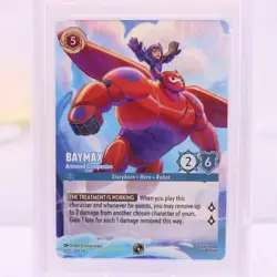 Disney Lorcana TCG PSA 10 Baymax Armored Companion Side Event Promo 9/C1 En - Image 5