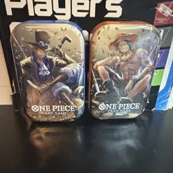 One Piece Card Game Tin Pack Set Vol.2 TS-02 OP-13 Lot of 2 Sealed - Image 1