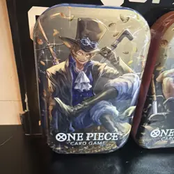One Piece Card Game Tin Pack Set Vol.2 TS-02 OP-13 Lot of 2 Sealed - Image 2