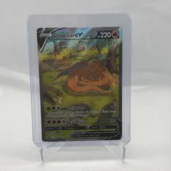 Charizard V SWSH260 Alternate Art Full Art Holo Promo Pokemon Card - Image 1
