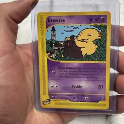 Pokemon Drowzee # 74b/147 - AQUAPOLIS - Pokemon 2002 Vintage Card - Non Holo NM - Image 1