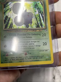 Jumpluff 7/111 Neo Genesis Holo Rare 2000 WotC Vintage Pokemon TCG Card MP Vtg - Image 3