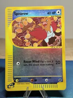 Spearow 130/165 Expedition E Reader Series Set Reverse Holo Pokemon Card MP PL - Image 1