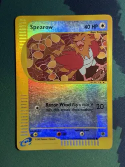 Spearow 130/165 Expedition E Reader Series Set Reverse Holo Pokemon Card MP PL - Image 2