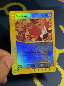 Spearow 130/165 Expedition E Reader Series Set Reverse Holo Pokemon Card MP PL - Image 3
