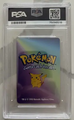 1998 KFC Pokemon Card Game Charizard #06 PSA 6 - Image 2