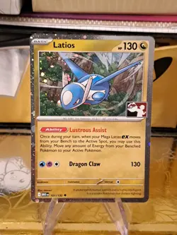 Latios 101/132 Holo Pokemon Prize Pack Series 8 Promo Pokemon Card NM/LP Meg - Image 1