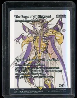 The Emperor, Hell Tyrant (Non-foil) [Showcase] Final Fantasy 0011 Mythic MTG - Image 1