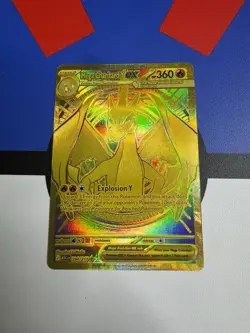 Mega Charizard Y EX No. 294/217 Ascended Heroes Pokemon Card Gold - Image 1