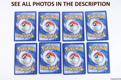 Pokemon 1st Edition Fossil Uncommon Card Lot Golem Gastly Omastar 50+ NM LP (CS) - Image 3