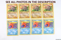Pokemon 1st Edition Fossil Uncommon Card Lot Golem Gastly Omastar 50+ NM LP (CS) - Image 4