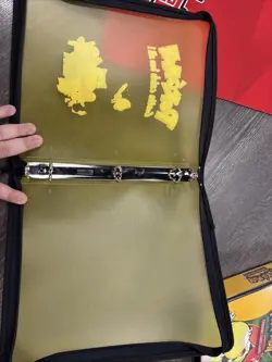 Pokemon Zip Binder Ring Original Album Holds Cards 1999 Toysite A4 9 Pocket - Image 3