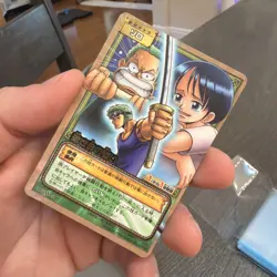 Zoro Kuina ONE PIECE Card Game DG-W02 Bandai Japanese From TV Animation - Image 1