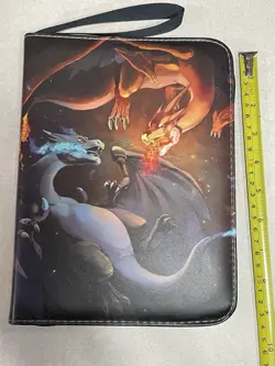 Card Binder for Pokemon Cards Holder Fits 400 Cards w/ 50 Removable Sleeves - Image 1