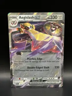 Aegislash ex 135/182 - Pokemon Paradox Rift Card - NM - Image 1