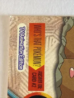 DUGTRIO #51 Pokemon Card TCG Topps TV Animation - Image 5
