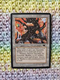 Mishra's Factory Autumn Antiquities Uncommon MTG Land MP - Image 1