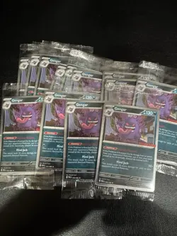 Nintendo Gengar Pokemon Cards GameStop Promo 9 Card Lot (sealed!!) - Image 1