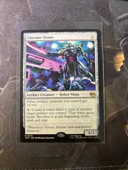 Chrome Dome Teenage Mutant Ninja Turtles 172 MTG NM - Image 1